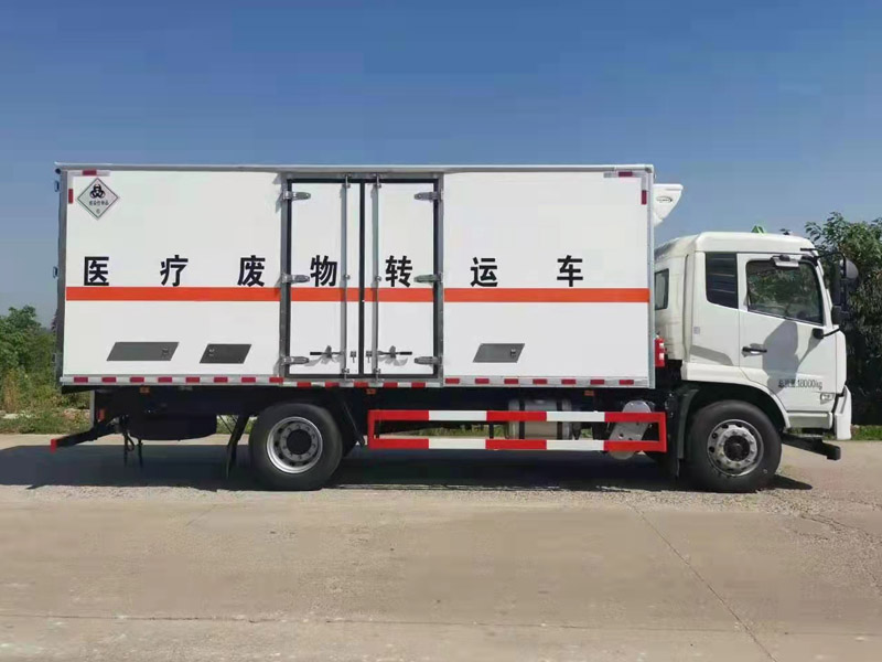 東風天錦6.8m醫(yī)療廢物轉(zhuǎn)運車